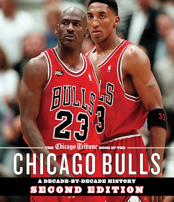 Book cover image for The Chicago Tribune Book of the Chicago Bulls ISBN: 9781572843448