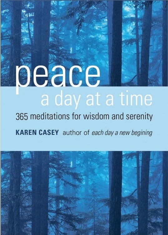 Book cover image for Peace a Day at a Time ISBN: 9781573242677