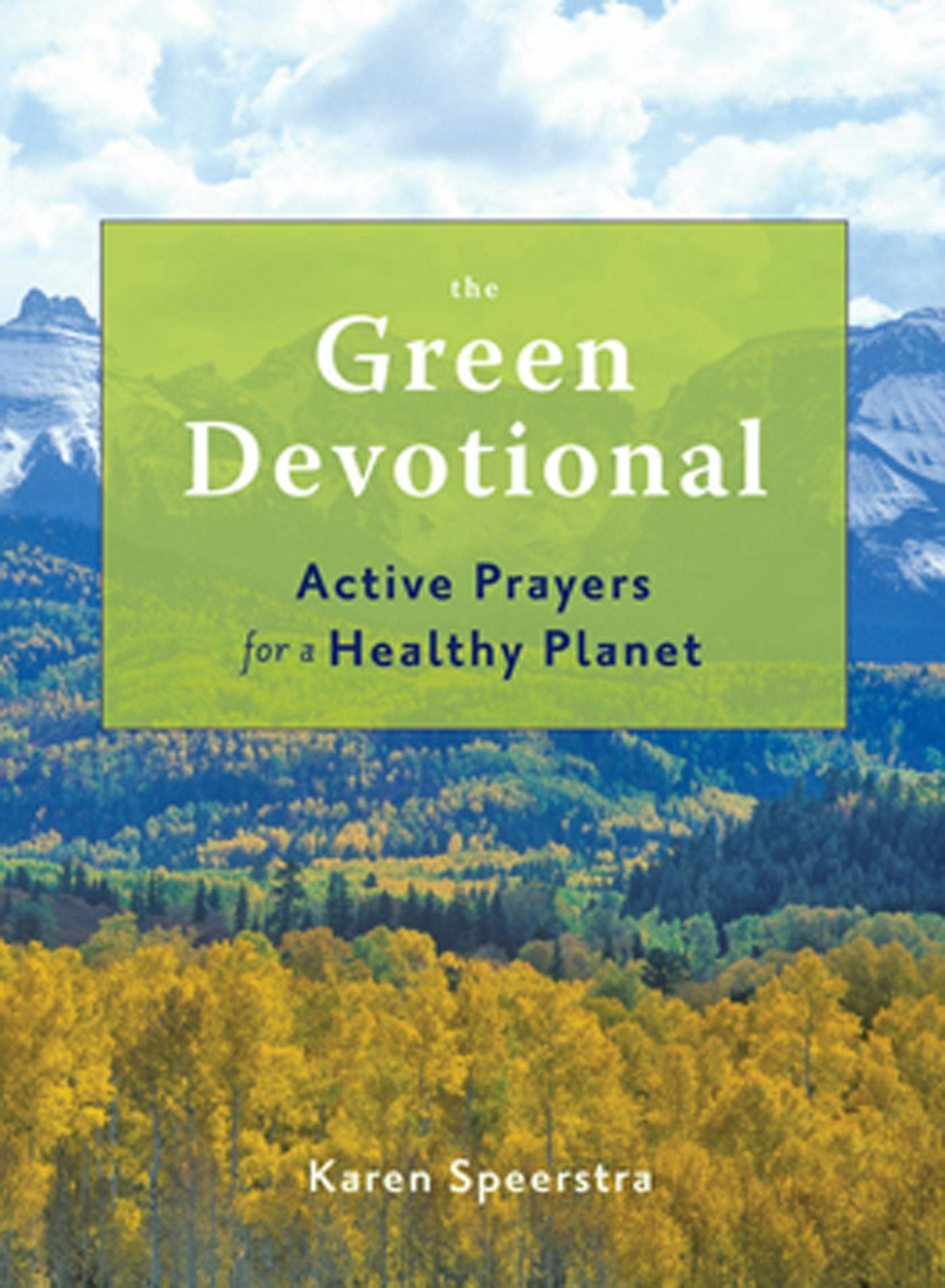Book cover image for The Green Devotional ISBN: 9781573244596