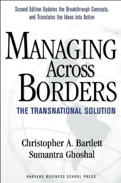 Cover image for Managing Across Borders, isbn: 9781578517077