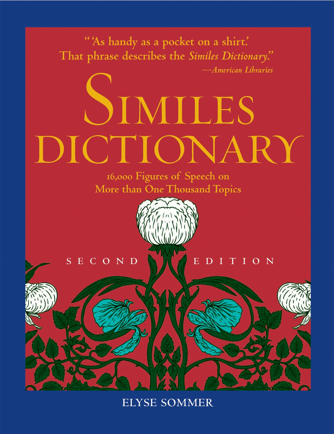 Book cover image for Similes Dictionary ISBN: 9781578594337
