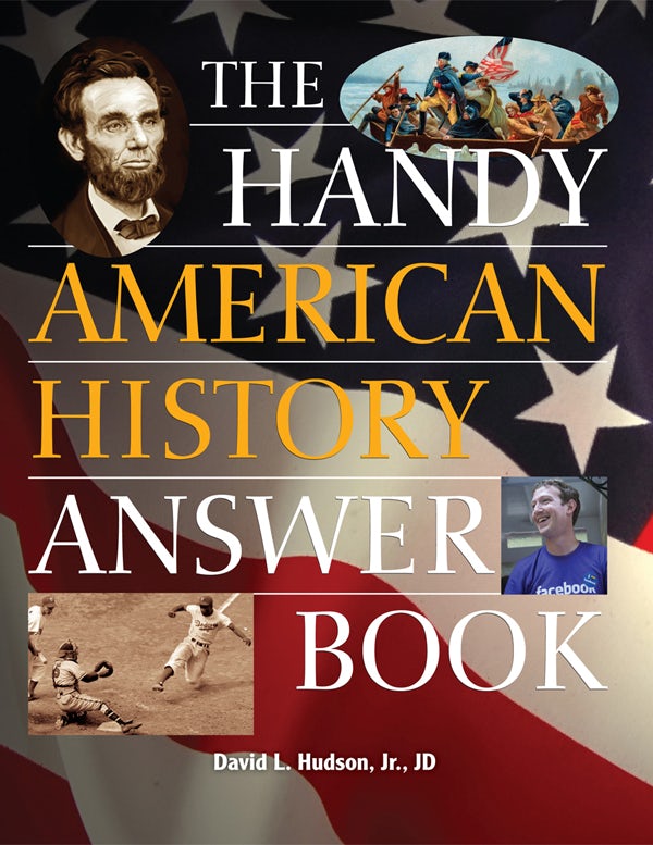 Cover image for The Handy American History Answer Book, isbn: 9781578595471