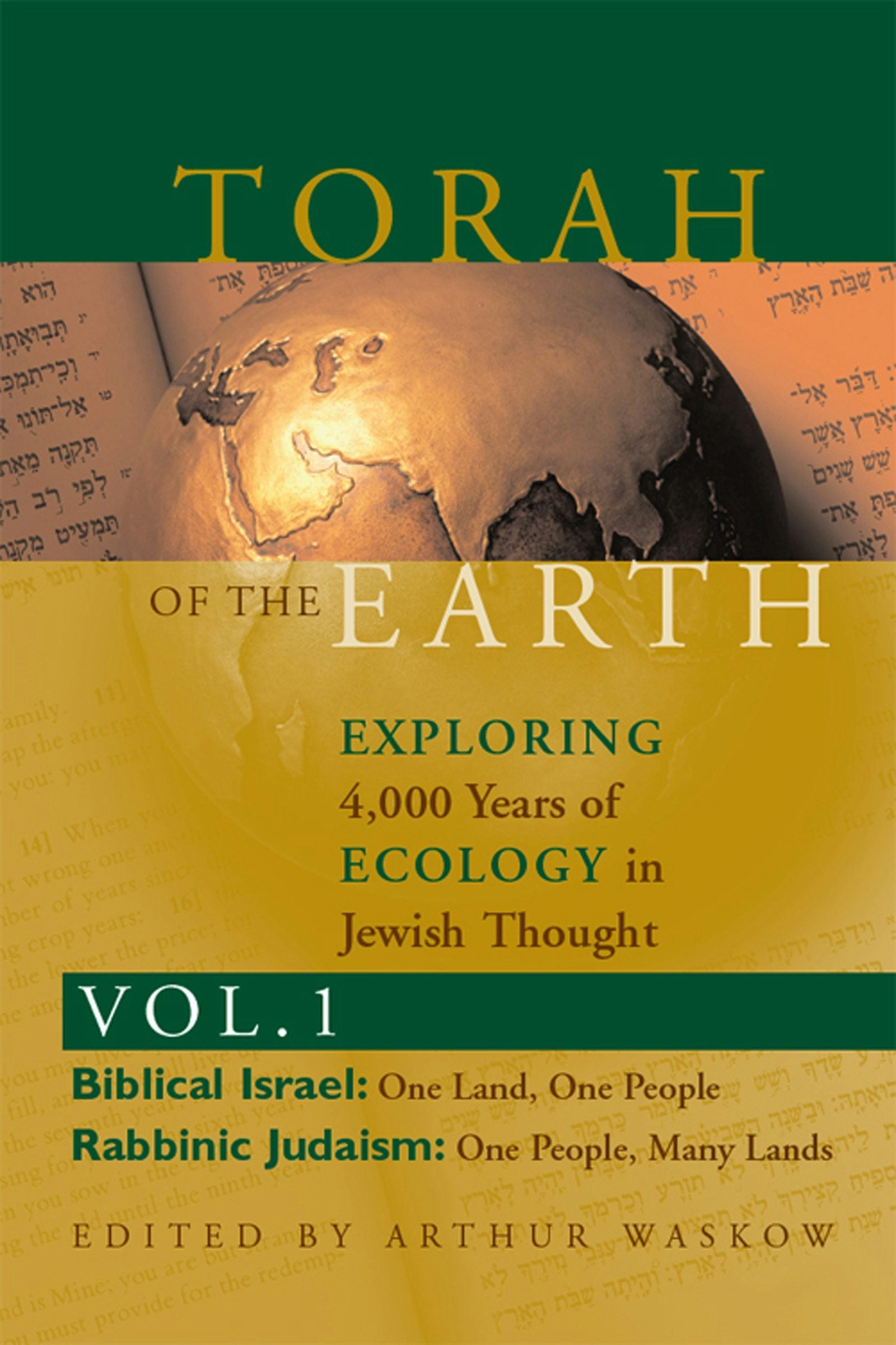 Book cover image for Torah of the Earth Vol 1 ISBN: 9781580230865