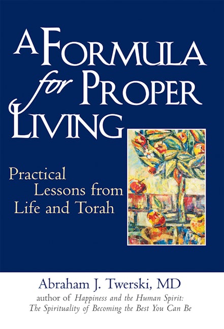 Book cover image for A Formula for Proper Living ISBN: 9781580234023