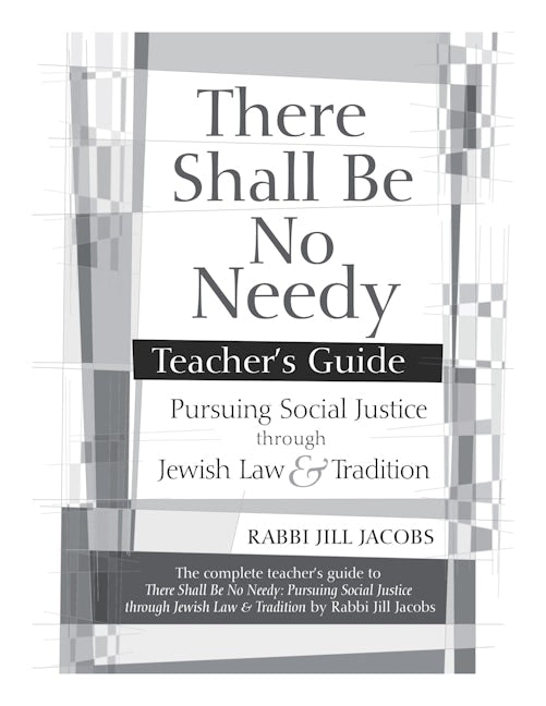 Book cover image for There Shall Be No Needy Teacher's Guide ISBN: 9781580234290