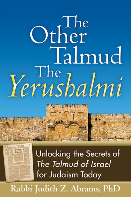 Book cover image for The Other Talmud—The Yerushalmi ISBN: 9781580234634