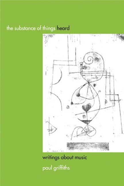 Book cover image for The Substance of Things Heard ISBN: 9781580462068