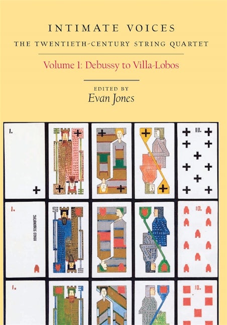 Book cover image for Intimate Voices: The Twentieth-Century String Quartet ISBN: 9781580462297