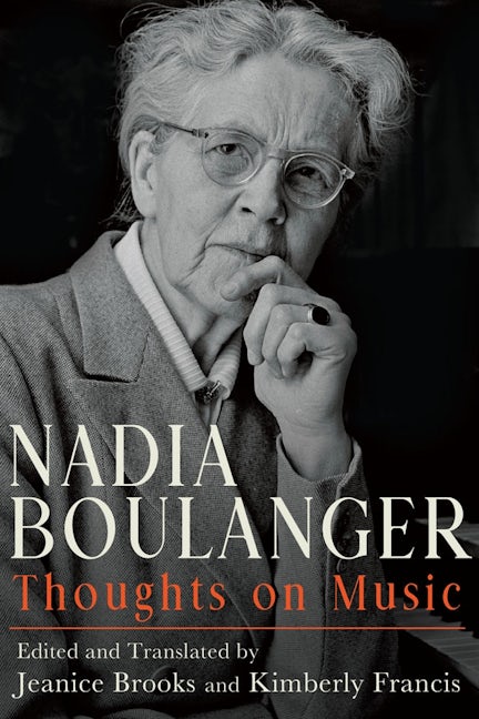 Book cover image for Nadia Boulanger ISBN: 9781580469678