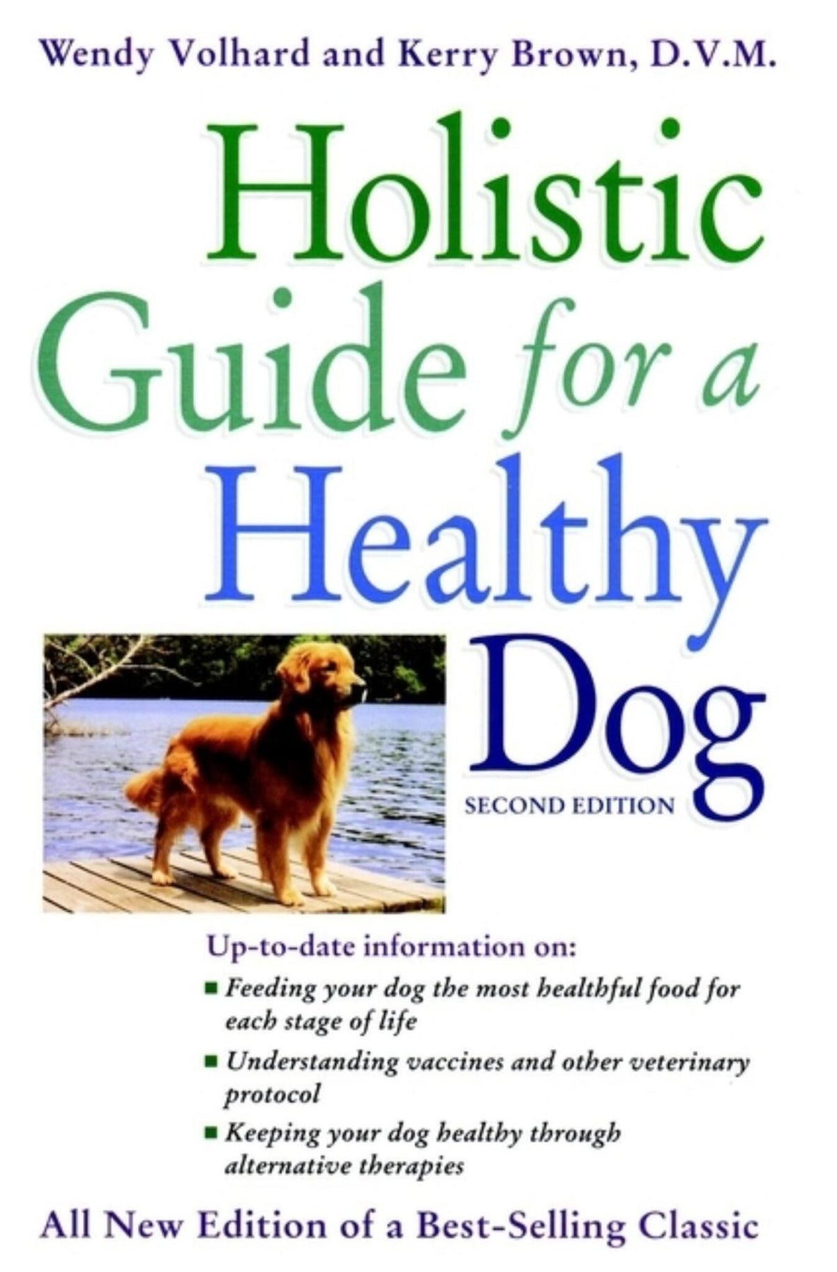 Cover image for Holistic Guide for a Healthy Dog ISBN 9781582451534