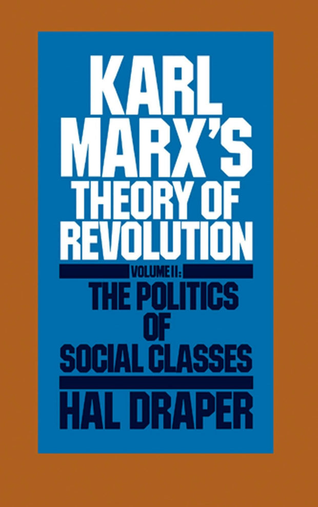 Cover image for Karl Marx’s Theory of Revolution Vol. II, isbn: 9781583675168