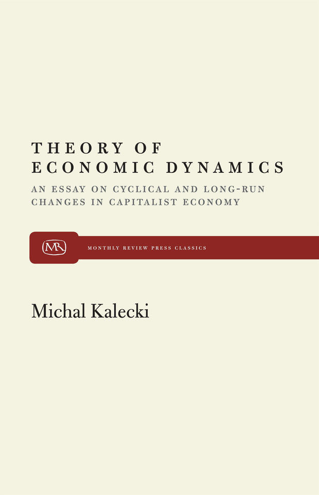 Cover image for Theory of Economic Dynamics, isbn: 9781583677247