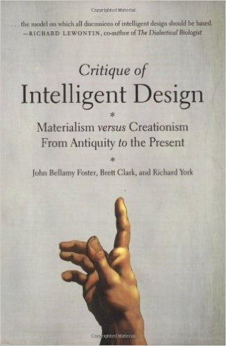 Cover image for Critique of Intelligent Design, isbn: 9781583678305
