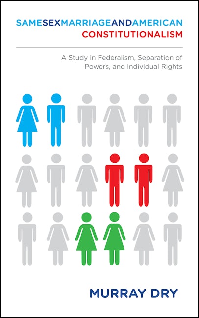 Book cover image for Same-Sex Marriage and American Constitutionalism ISBN: 9781589881020