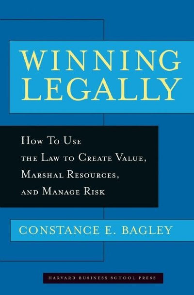 Cover image for Winning Legally, isbn: 9781591391920