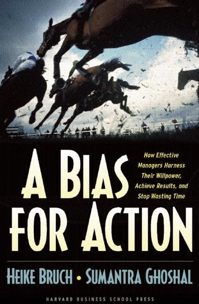 Cover image for A Bias for Action, isbn: 9781591394082