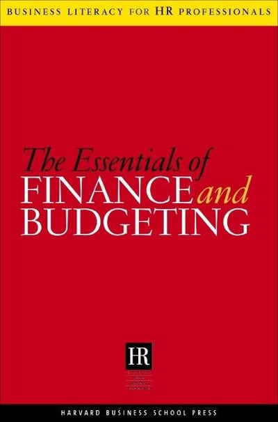 Cover image for The Essentials Of Finance And Budgeting, isbn: 9781591395720