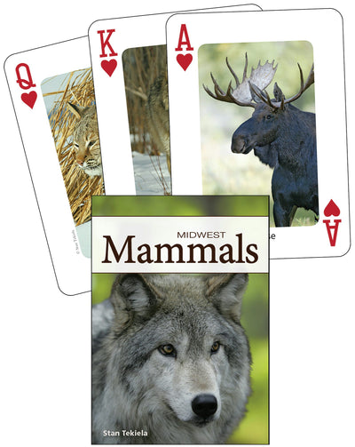 Cover image for Mammals of the Midwest Playing Cards, isbn: 9781591932840