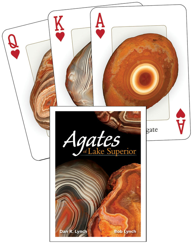 Cover image for Agates of Lake Superior Playing Cards, isbn: 9781591933236
