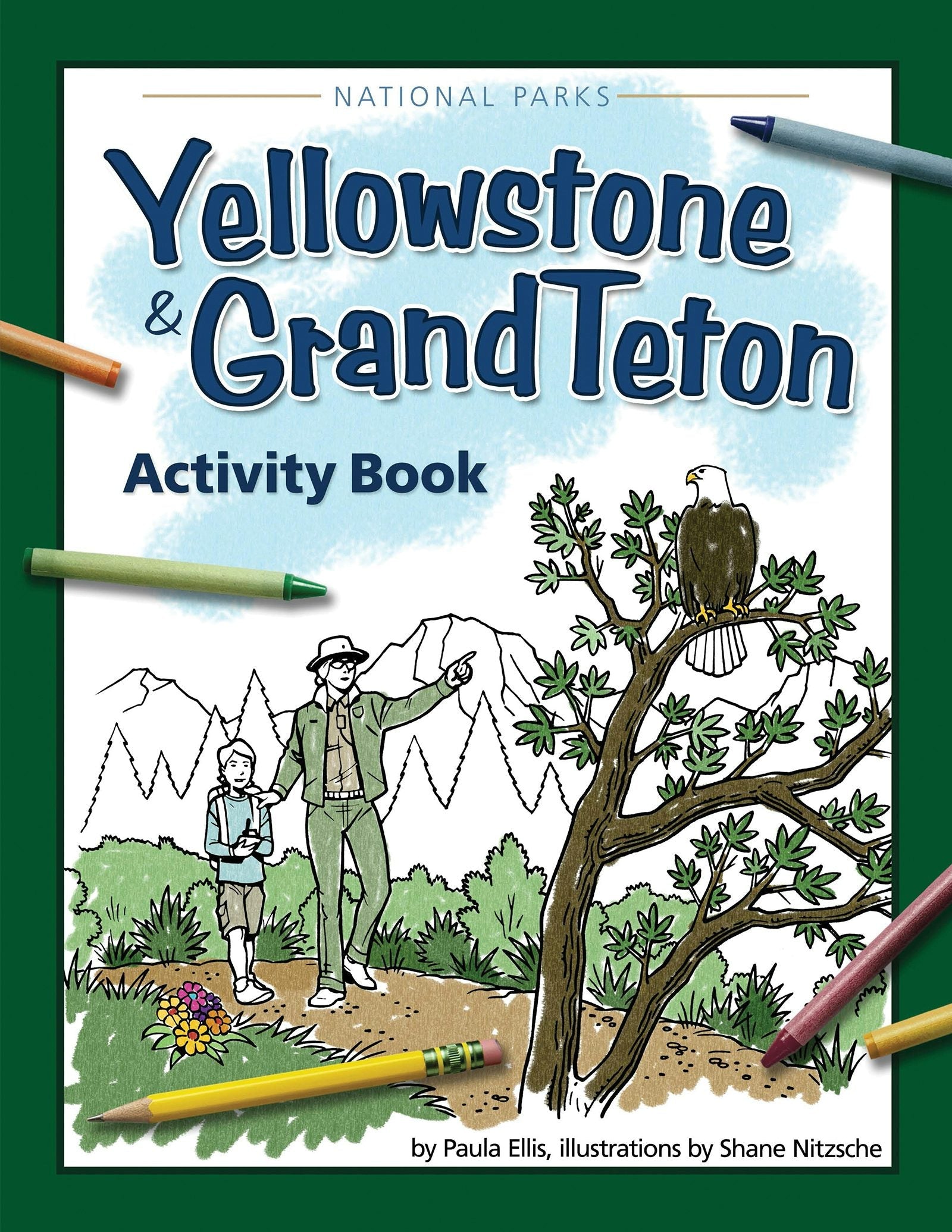 Book cover image for Yellowstone & Grand Teton Activity Book ISBN: 9781591933564