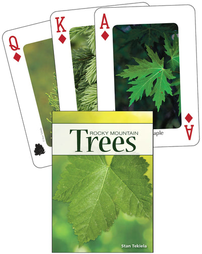 Cover image for Trees of the Rocky Mountains Playing Cards, isbn: 9781591933939