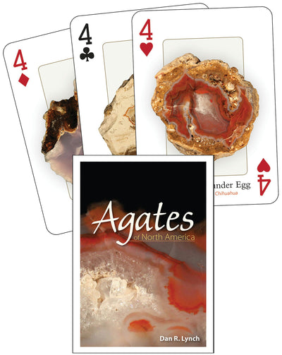 Cover image for Agates of North America Playing Cards, isbn: 9781591934530