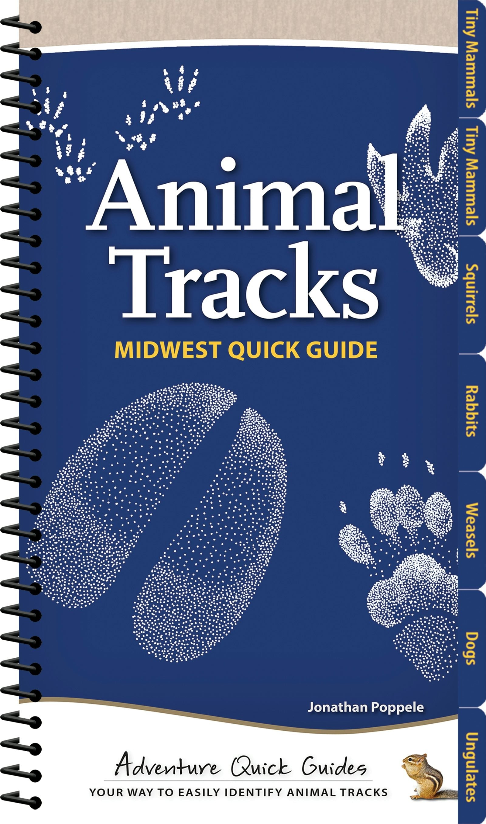 Book cover image for Animal Tracks of the Midwest ISBN: 9781591934783