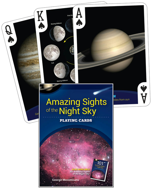 Cover image for Amazing Sights of the Night Sky Playing Cards, isbn: 9781591936947