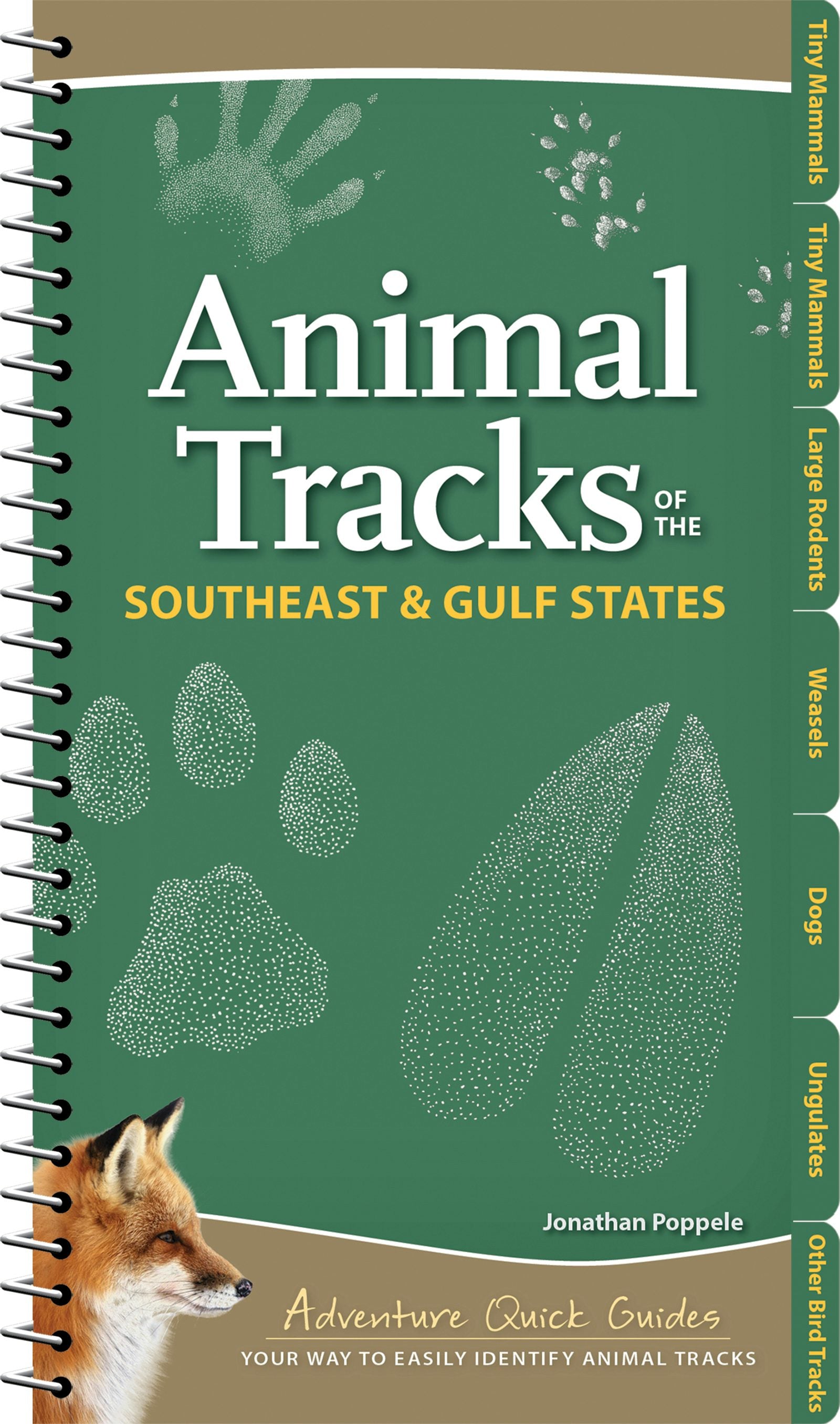 Book cover image for Animal Tracks of the Southeast & Gulf States ISBN: 9781591939498