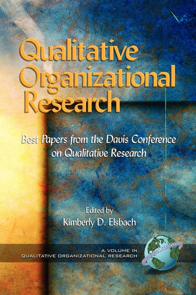Cover image for Qualitative Organizational Research, isbn: 9781593113339