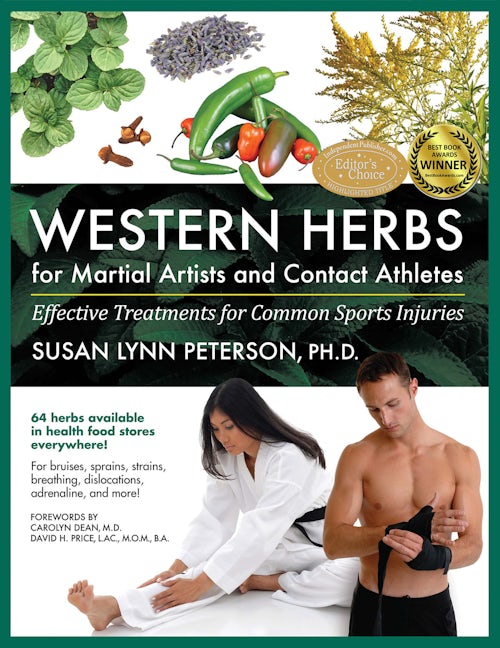 Book cover image for Western Herbs for Martial Artists and Contact Athletes ISBN: 9781594391972