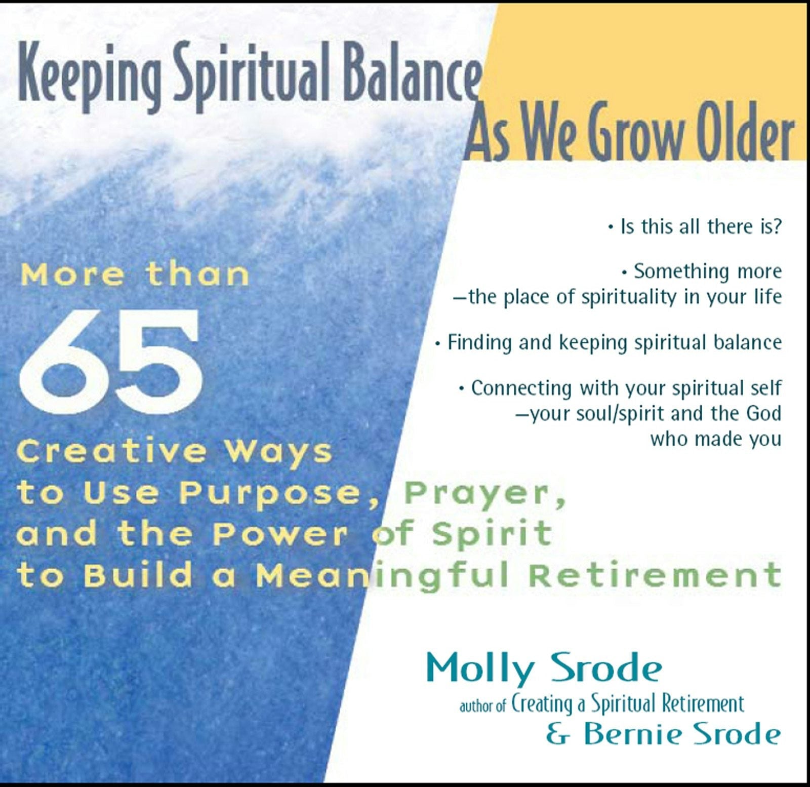 Book cover image for Keeping Spiritual Balance As We Grow Older ISBN: 9781594730429