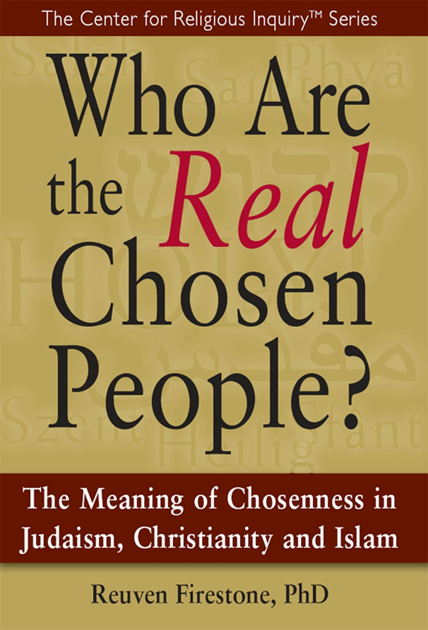 Book cover image for Who Are the Real Chosen People? ISBN: 9781594732904
