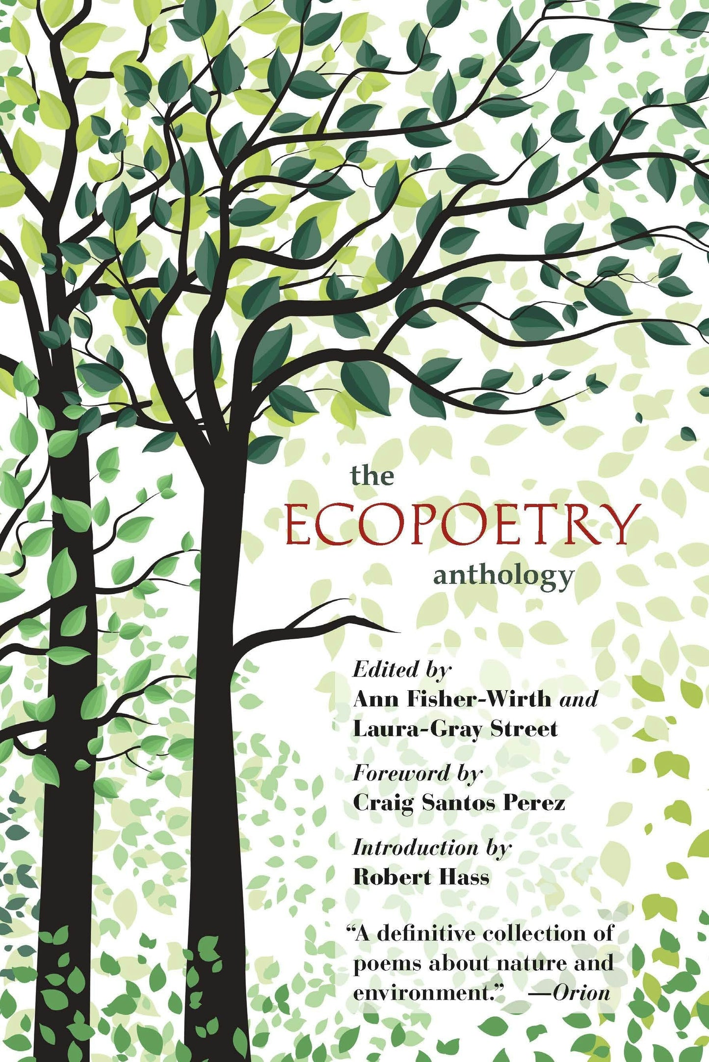 Book cover image for The Ecopoetry Anthology ISBN: 9781595341457