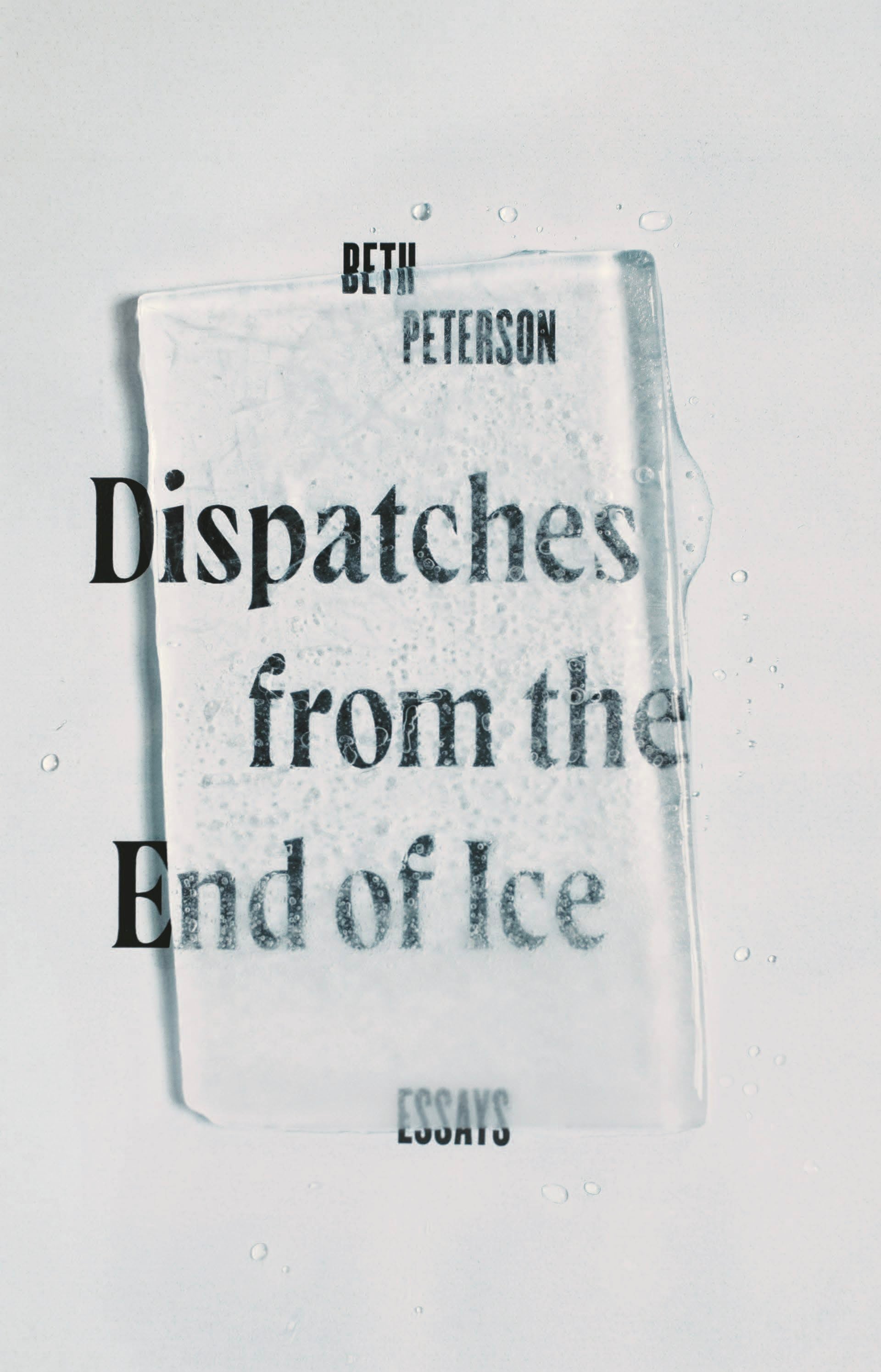 Book cover image for Dispatches from the End of Ice ISBN: 9781595349002