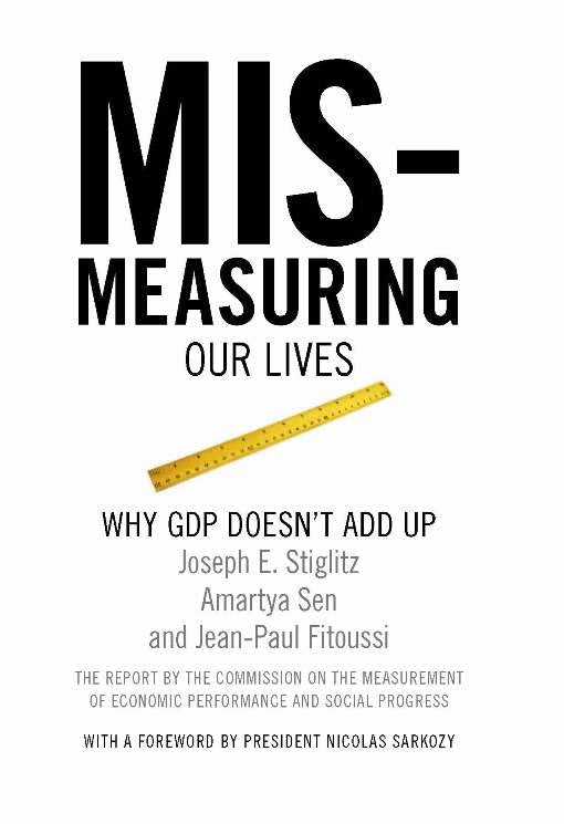 Cover image for Mismeasuring Our Lives, isbn: 9781595585196