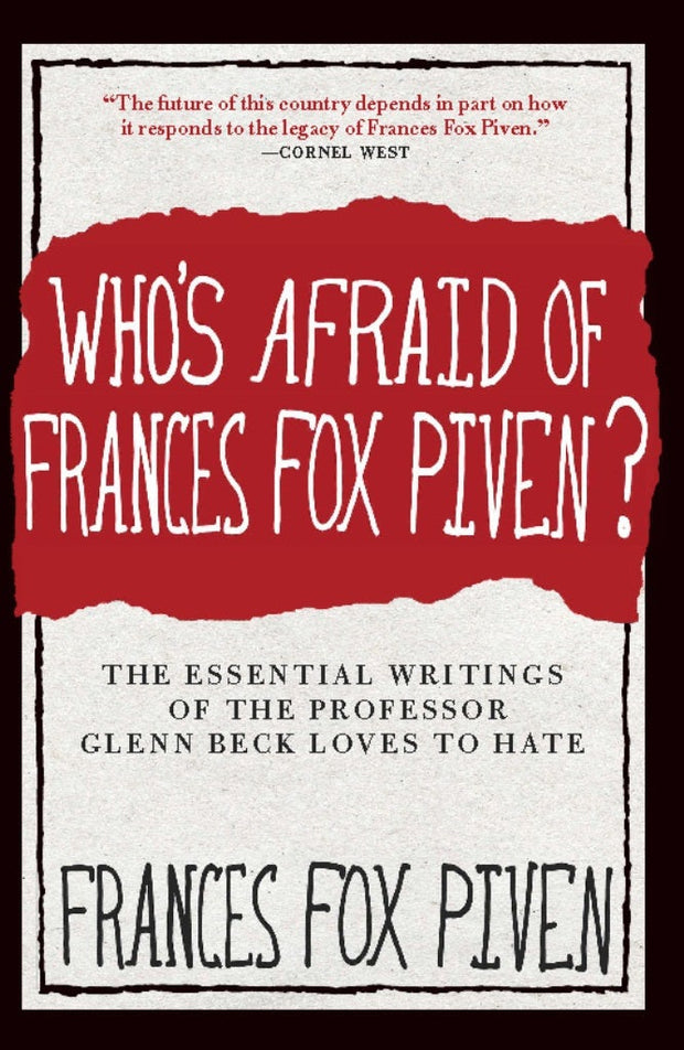 Cover image for Who's Afraid of Frances Fox Piven?, isbn: 9781595587190