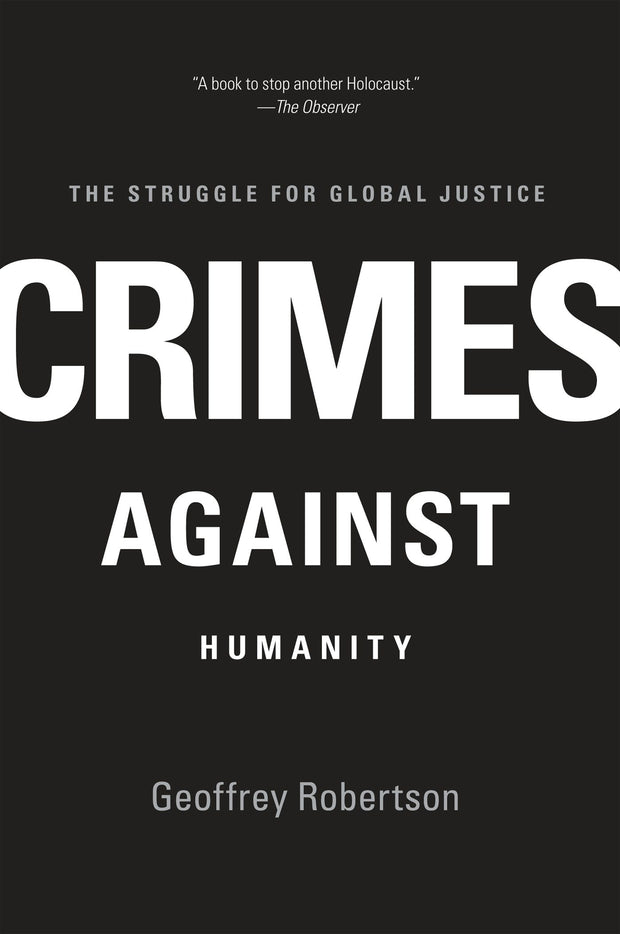 Cover image for Crimes Against Humanity, isbn: 9781595588609
