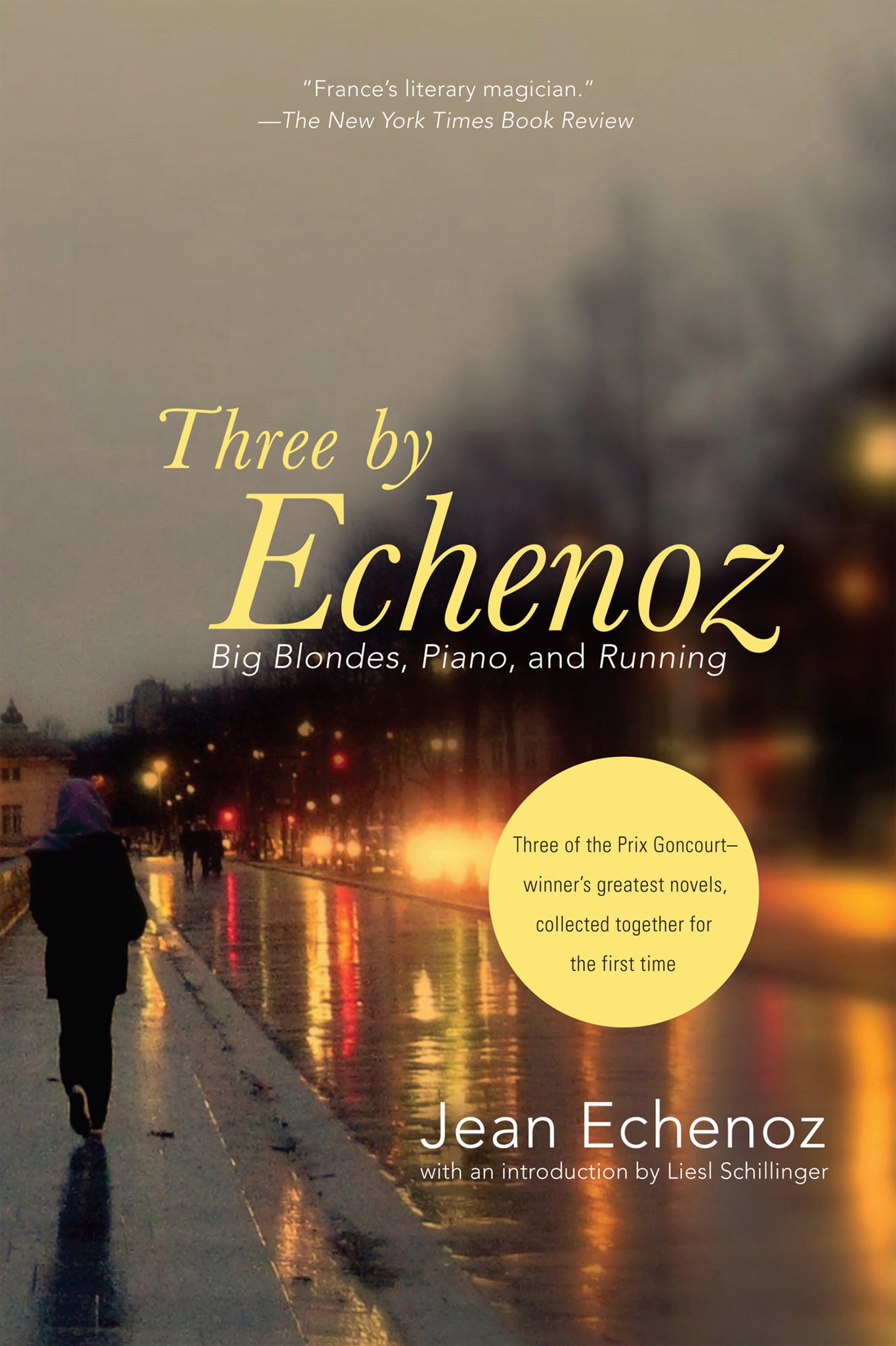 Cover image for Three By Echenoz ISBN 9781595589835