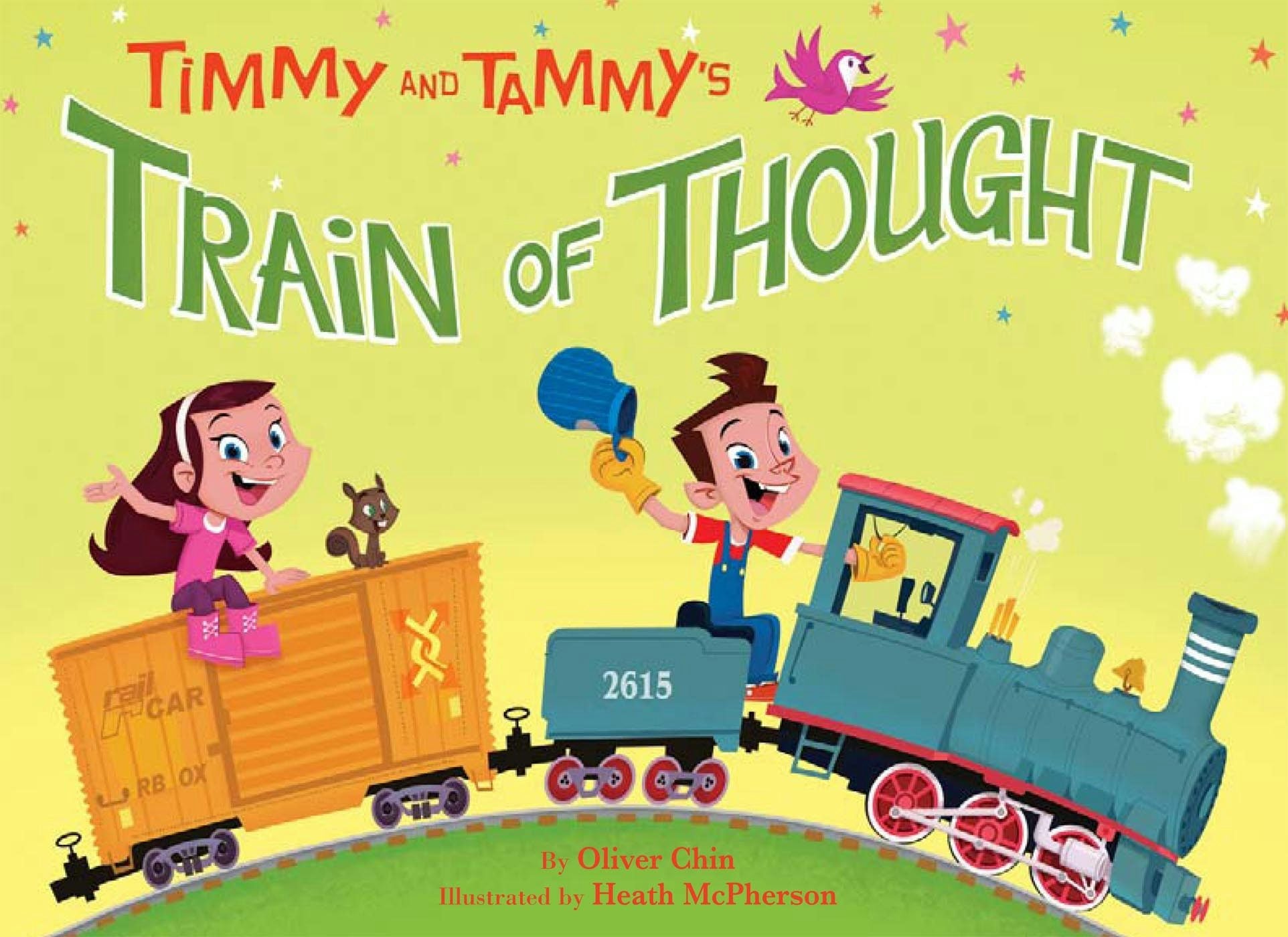 Book cover image for Timmy and Tammy's Train of Thought ISBN: 9781597020084