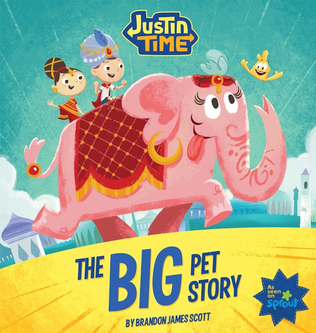 Book cover image for Justin Time: The Big Pet Story ISBN: 9781597020411