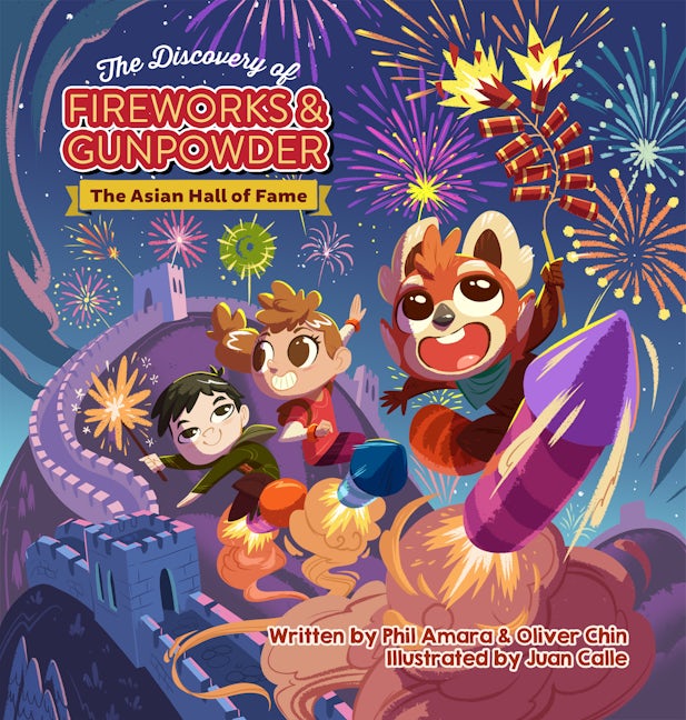 Book cover image for The Discovery of Fireworks and Gunpowder ISBN: 9781597021425