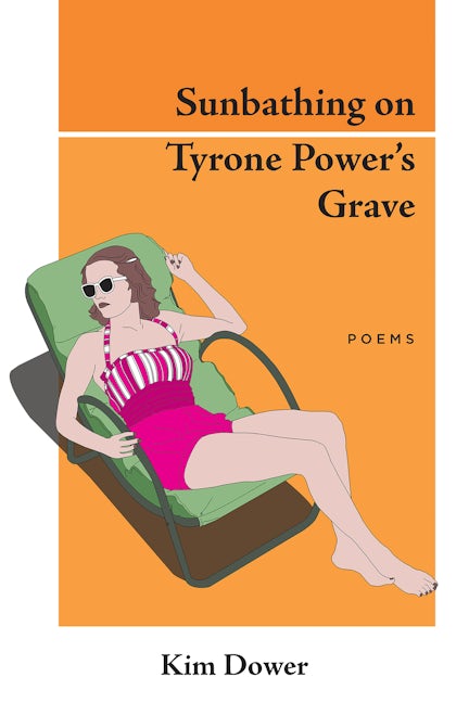 Sunbathing on Tyrone Power's Grave