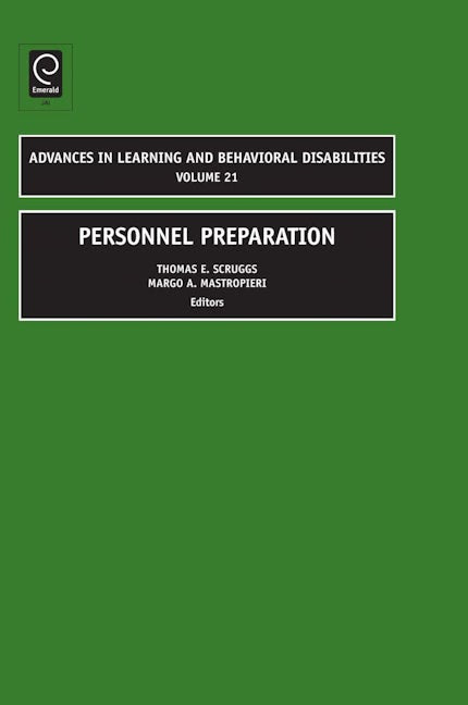 Book cover image for Personnel Preparation ISBN: 9781597492744