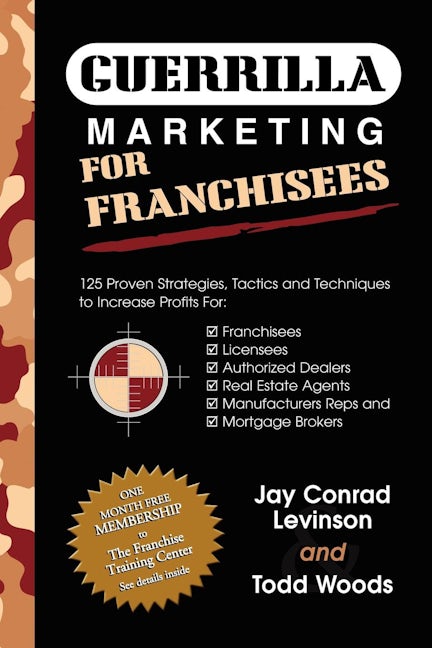 Book cover image for Guerrilla Marketing for Franchisees ISBN: 9781600370250