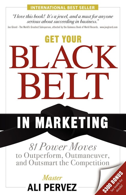 Book cover image for Get Your Black Belt in Marketing ISBN: 9781600374821