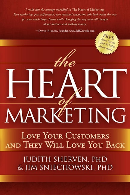 Book cover image for The Heart of Marketing ISBN: 9781600375590