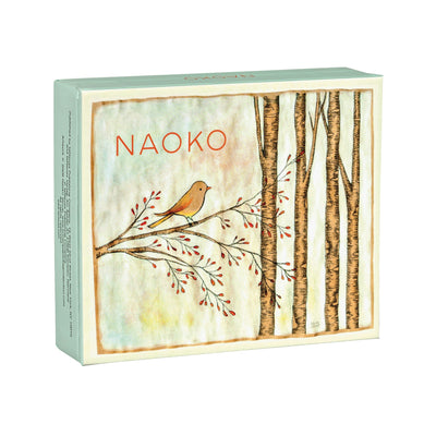 Cover image for teNeues - QuickNotes: Naoko Bird on Branches, Notecard Box, Blank Inside, 20 Full Color Notecards with 20 Classic White Envelopes, Gift Box, Magnetic Enclosure, isbn: 9781601603807