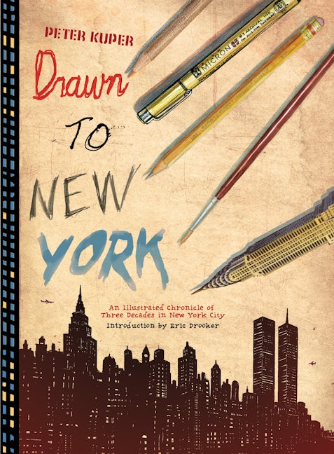 Book cover image for Drawn to New York ISBN: 9781604867220