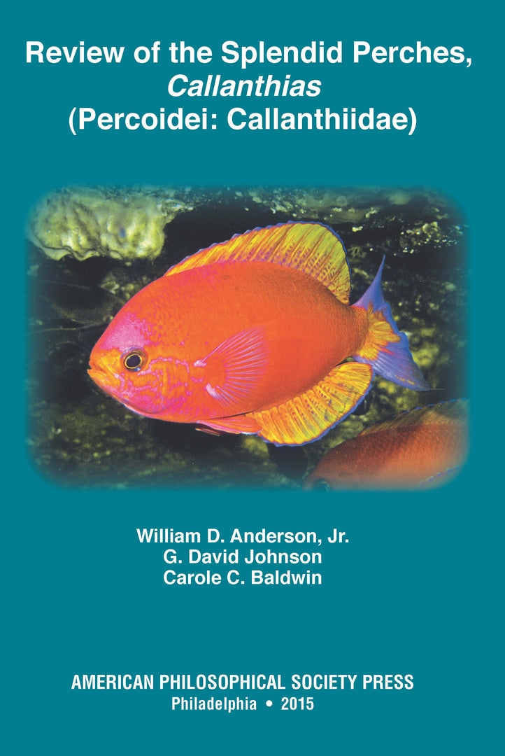 Cover image for Review of the Splendid Perches, Callanthias (Percoidei: Callanthiidae) ISBN 9781606180532